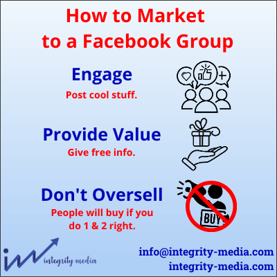 How to Market to a Facebook Group